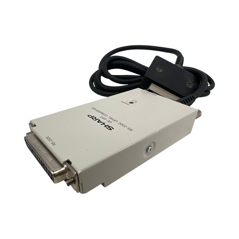 Sharp CE-131T RS232C Level Converter interface Cable for Pocket PC 15-pin ISO