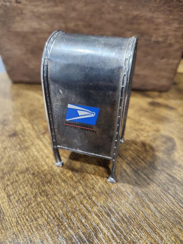 Vintage Godinger Silver Stamp Roll Dispenser Post Office Box