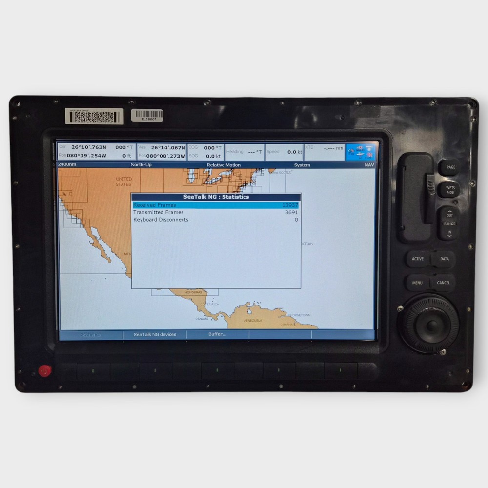 Raymarine C120W Widescreen Multifunction Display E62113 *CORE ONLY*-Fully Tested