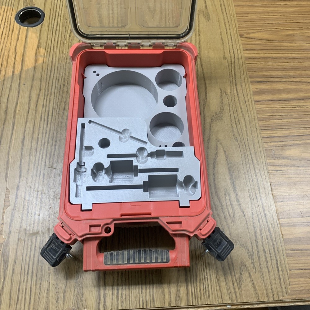 Hole Saw Organizer Insert for Milwaukee Packout (Insert Only)