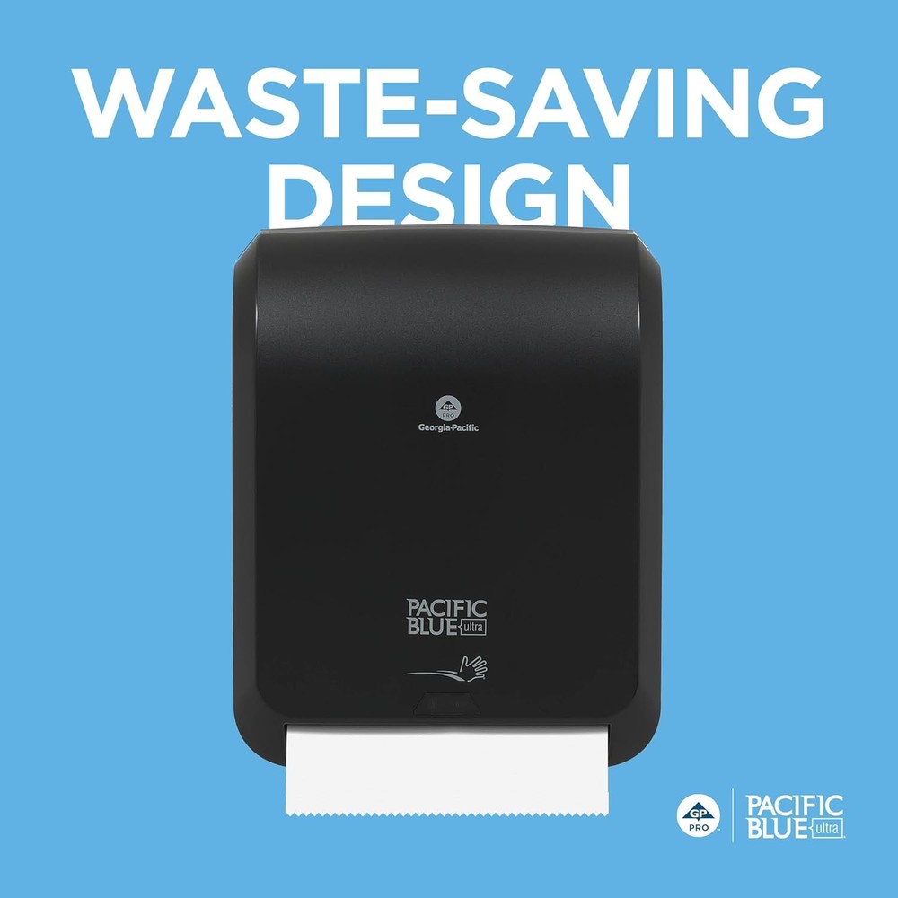 8" Touchless High-Capacity Automatic Paper Towel Dispenser - Wall Mounted