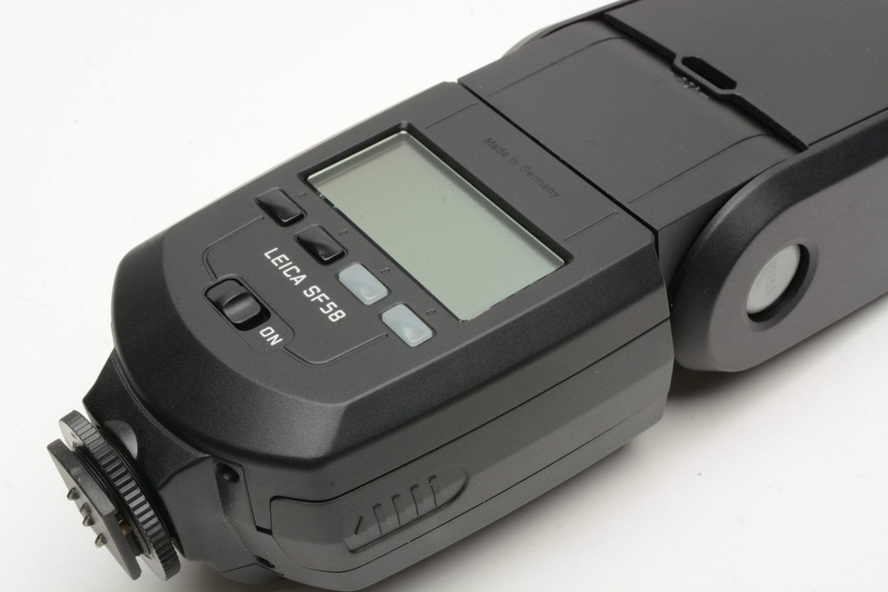 Leica SF 58 Electronic Flash, Mint, w/case+manuals