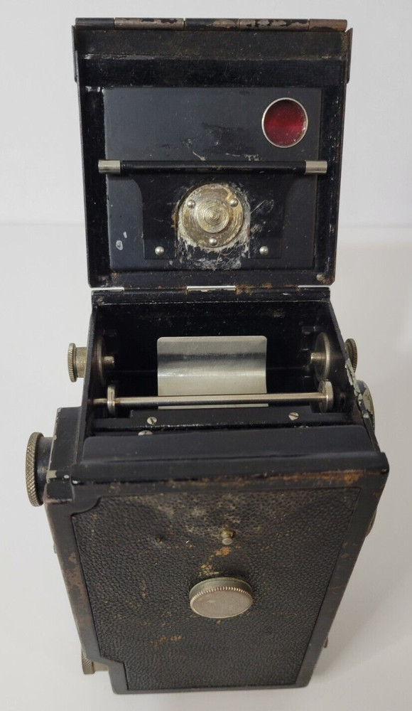 FOTH-FLEX Camera Germany VTG Dual Lens Anastigmat Detached Strap UNTESTED