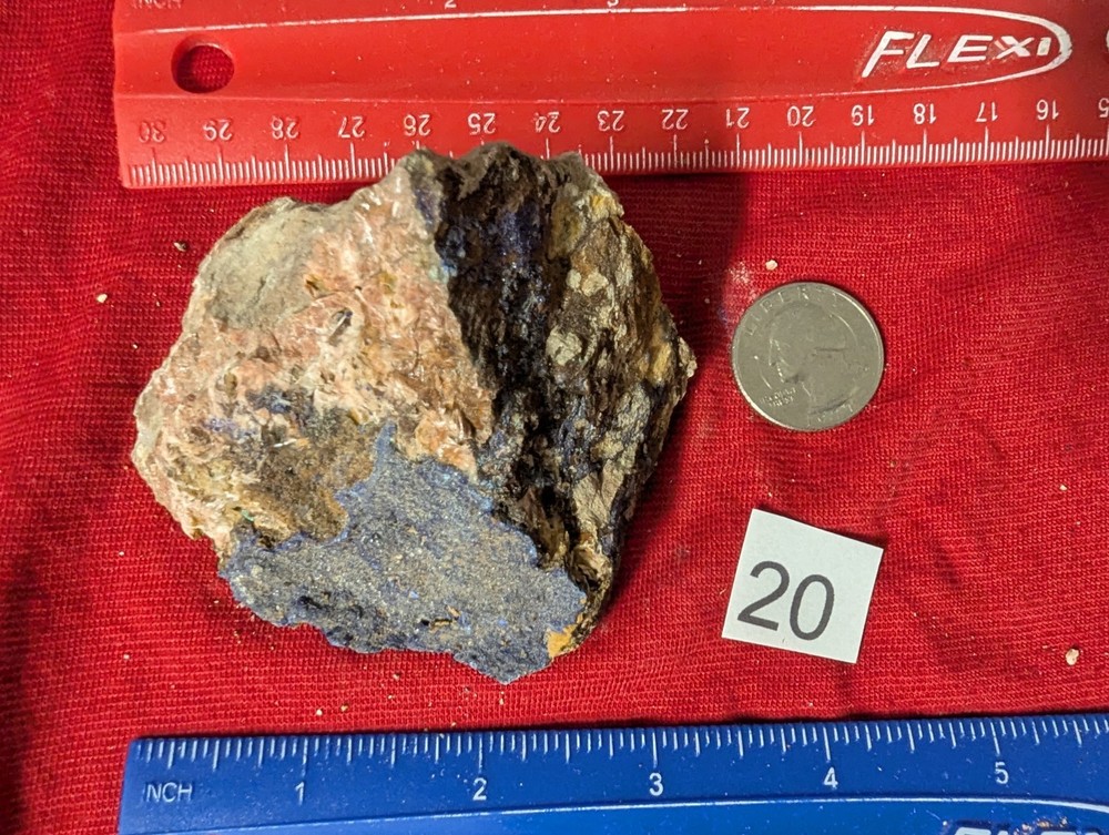 Azurite 0.50  pound lbs  Crystal Gemstone