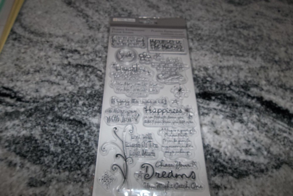 TPC Studio "Playful Expression" Clear Stamps 18 pc. New