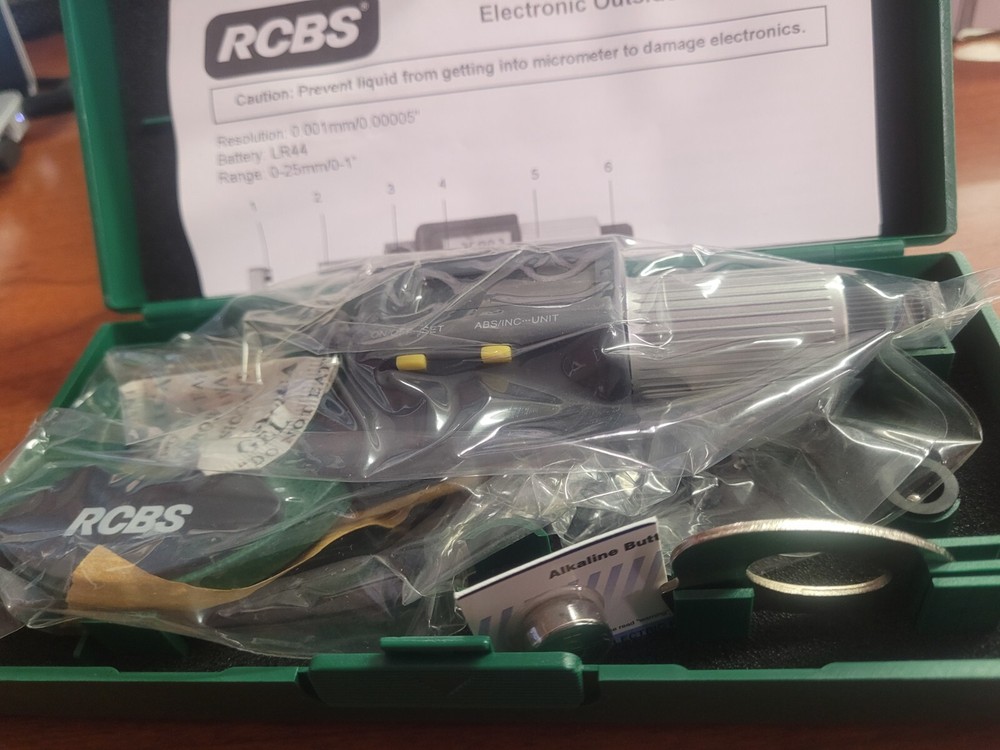RCBS Electronic Digital Micrometer #87320