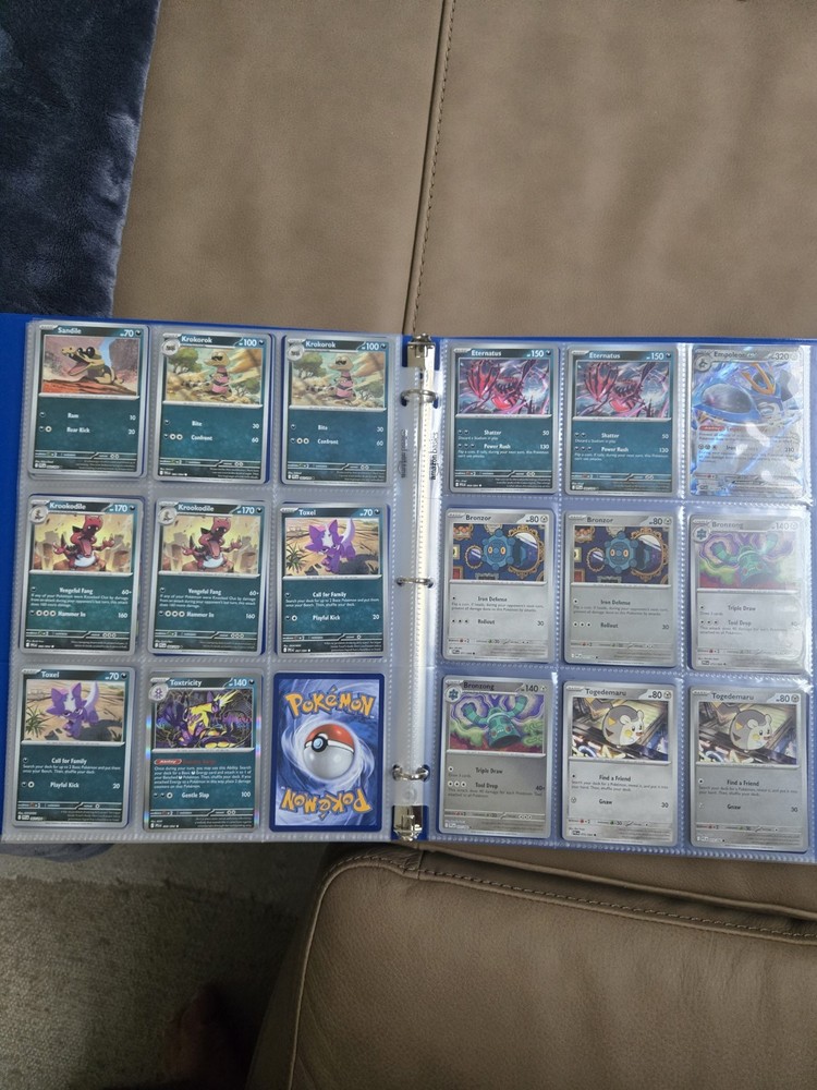 Phantasmal Flames 95% Complete Master Base Set. C/H/R/Ex/Trainers. Binder