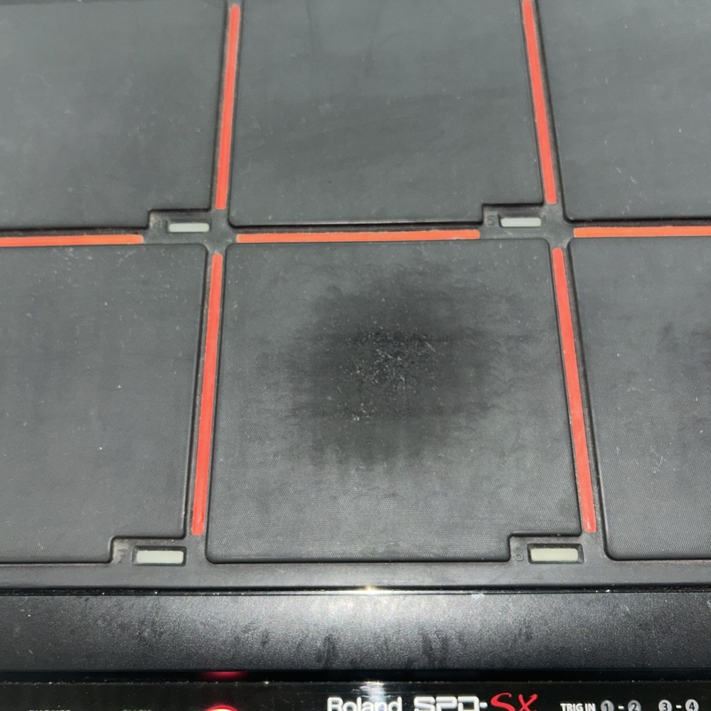 Roland SPD-SX Drum Sampling Pad With AC Power Adapter Percussion Pad READ