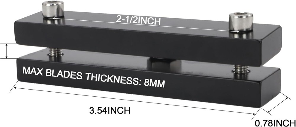 Hardened File Guide Knife Making Tool File Guide with Carbide Surf...