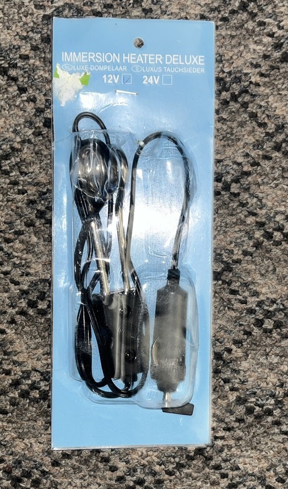 IMMERSION HEATER DELUXE LUXE DOMPELAAR 12V