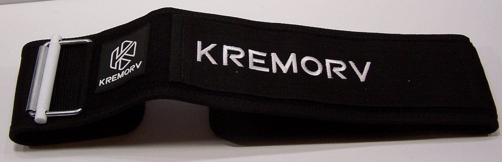 Kremorv Weightlifting Deadlifting Belt Black Size Medium BLACK