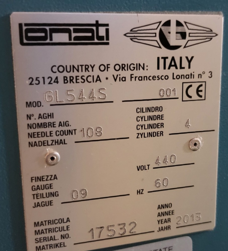 LONATI Sock Knitting Machine GL544S