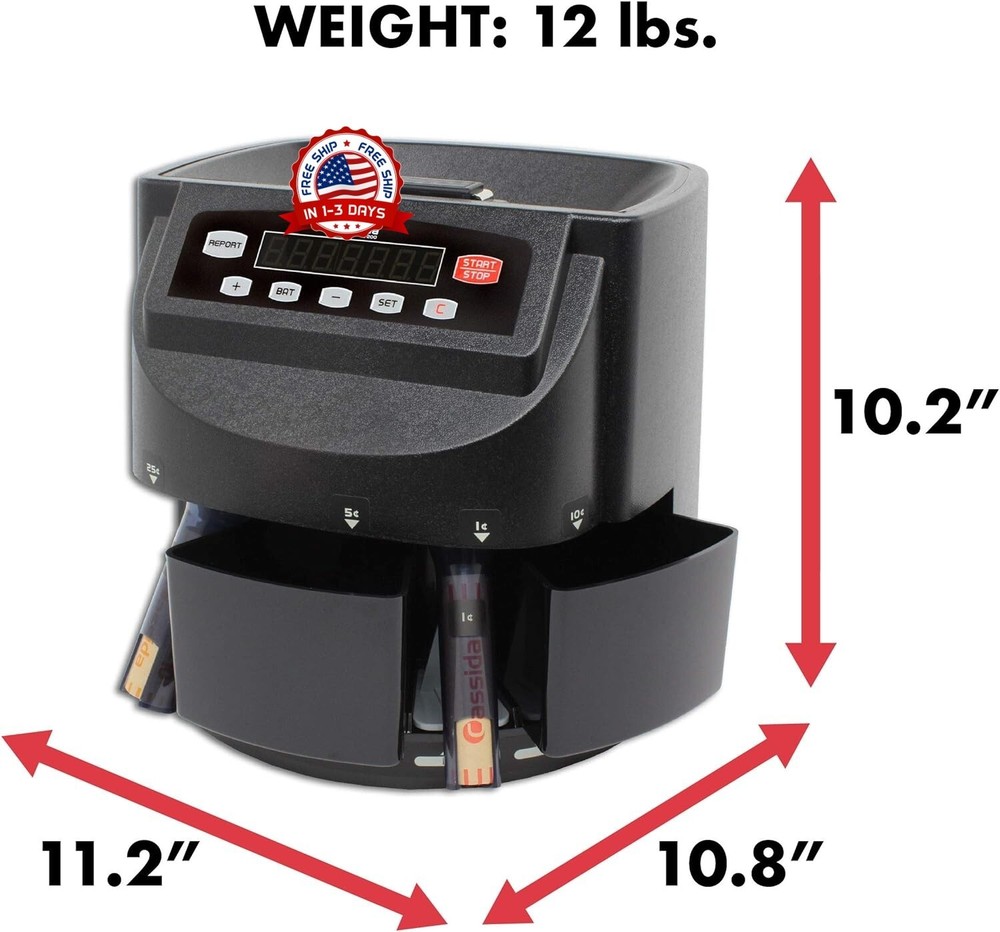 coin sorter and wrapper machine manual with crank money change counter sorting