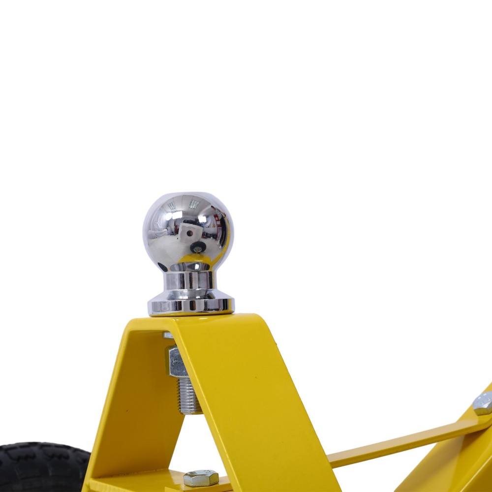 Trailer Dolly with Pneumatic Tires - 600 Lb. Maximum Capacity