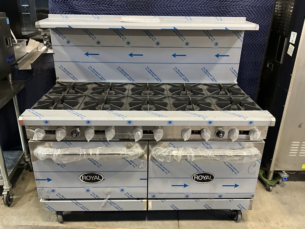 Royal Range RR-10 Gas Range, with double ovens