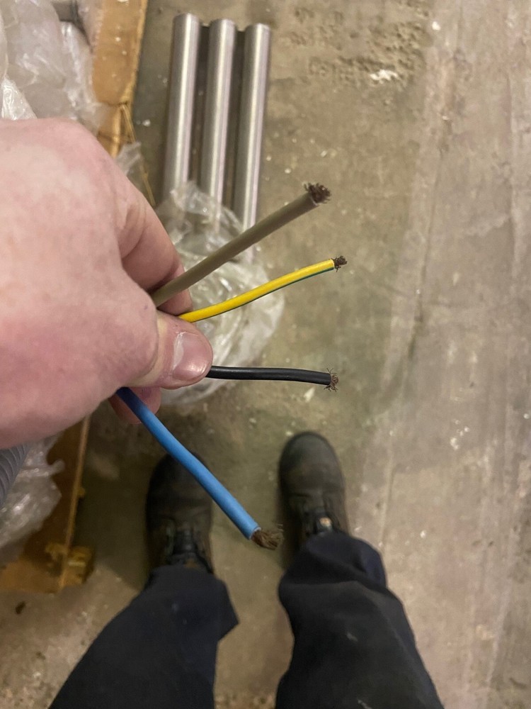 Stainless Submersible water heater electric 480v