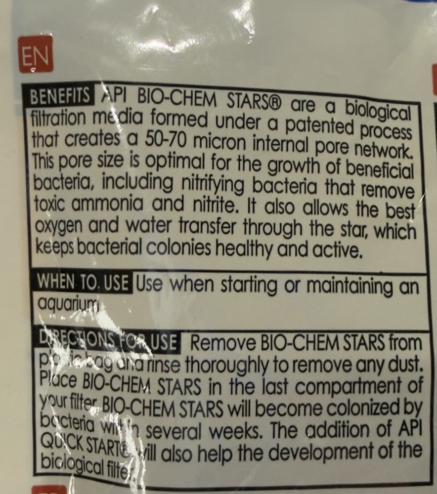 API BIO-CHEM STARS 20 count