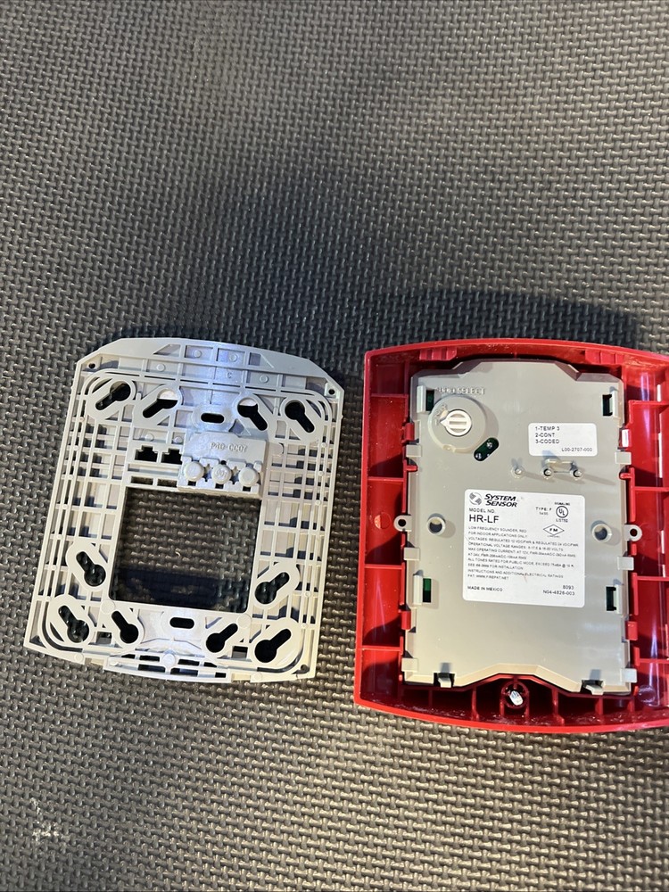 System Sensor Honeywell HR System Sensor Horn Red HR-LF