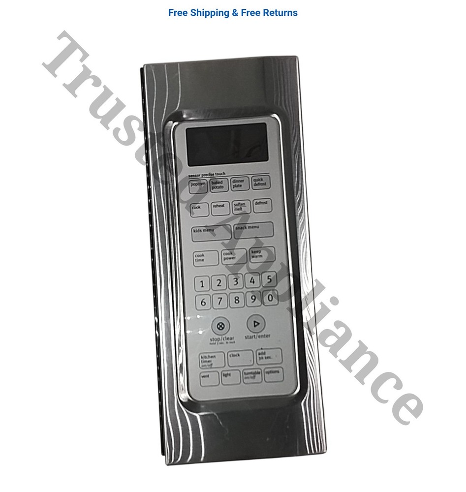 Whirlpool Microwave Control Panel Console W10286819 SILVER