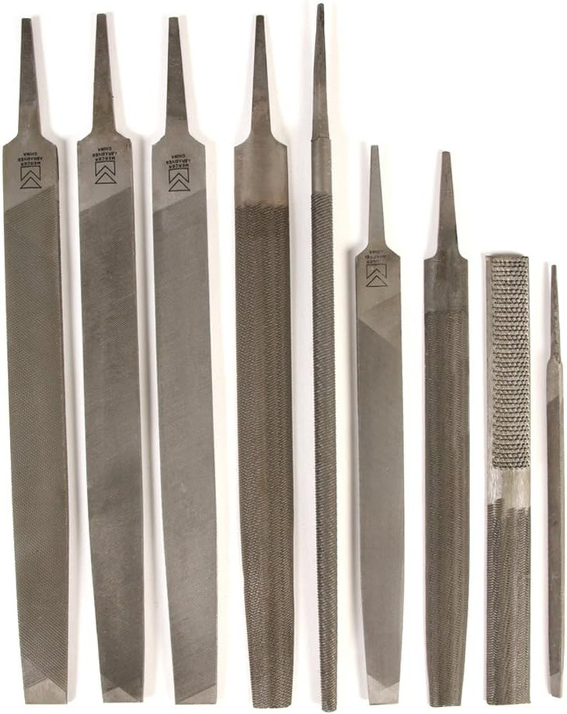 BFS910 9-Piece Maintenance File Set for Precision Tooling and Repairs