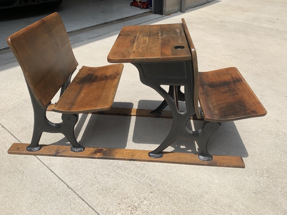Antique School Desk