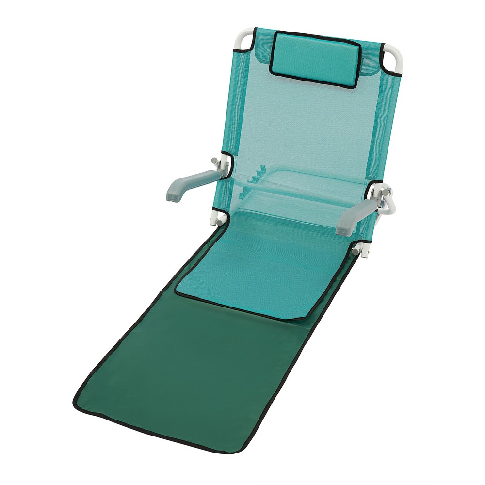 Foldable Adjustable Bed Backrest Support Sit-up Back Rest Bed Chair 198.42 lbs