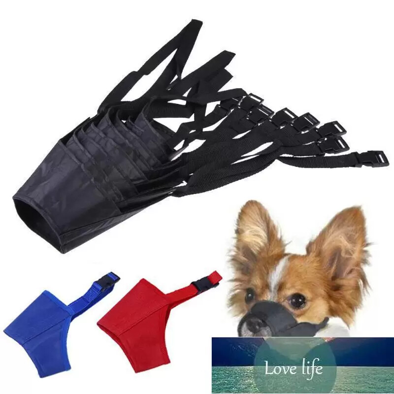 Dog Muzzle Anti Stop Bite Barking Biting Chewing Training Pet Soft Light Nylon