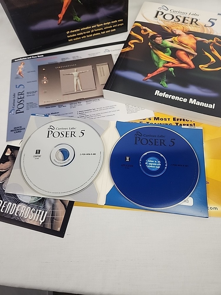 Curious Labs Poser 5 The Ultimate 3D Character Solution Figure Design Complete