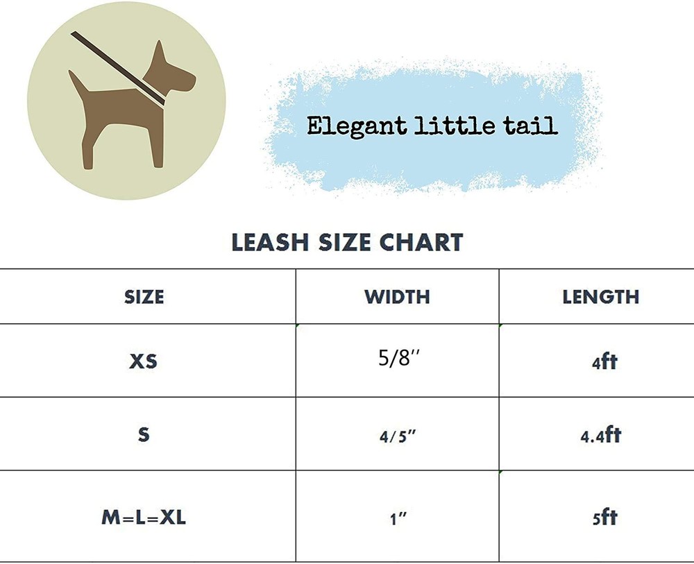 Heavy Duty Durable Strong Dog Leash Comfortable Handle Multipurpose Small