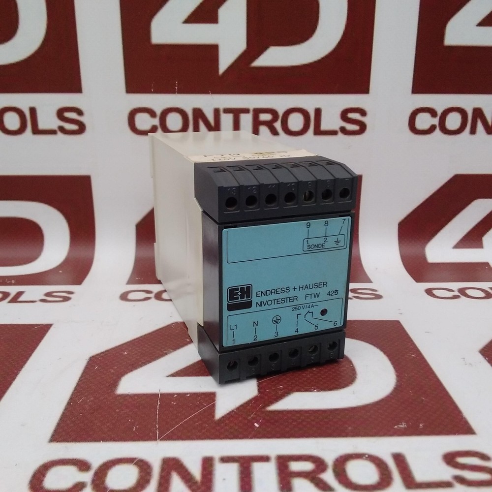 FTW-425 | Endress + Hauser | Level Controller, 250V, 4A, 50/60Hz, Used