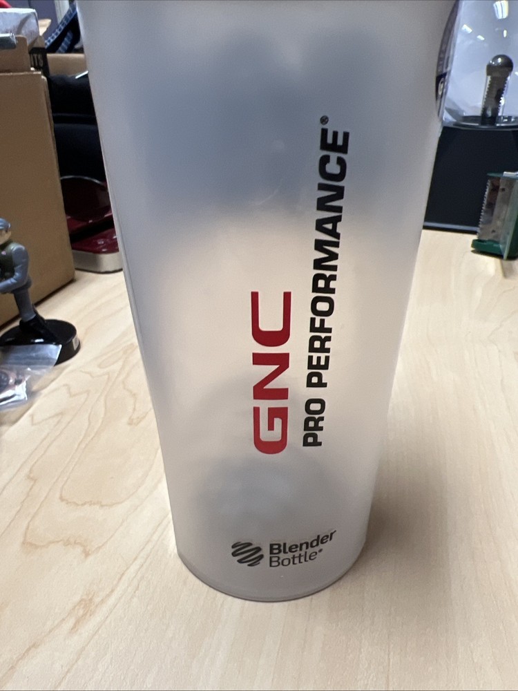 GNC BlenderBottle Classic 28oz Shaker Bottle - Clear / Black