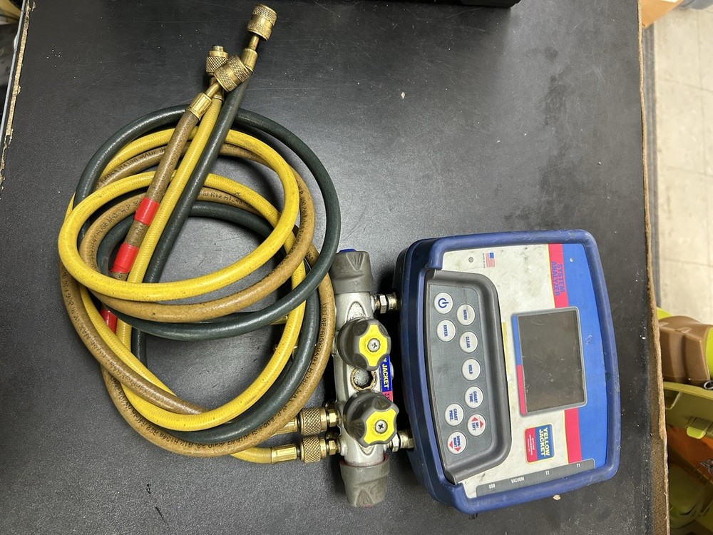 Ritchie Yellow Jacket Refrigeration 40815 System Analyzer with 60" Hose