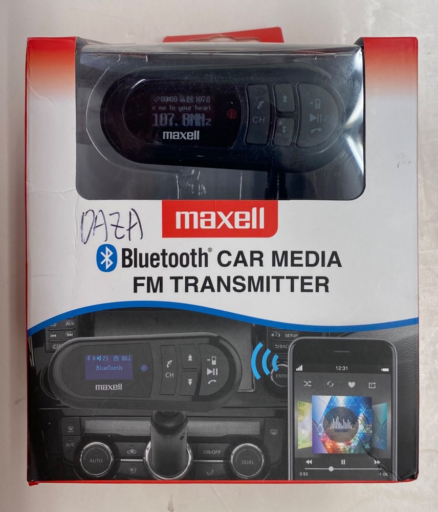 Maxell Bluetooth Car Media FM Transmitter (FMT 800BT)