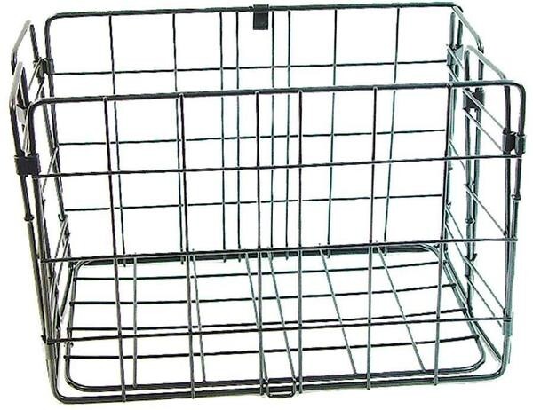 Evo E-Cargo Rack Side Folding Classic Basket Black