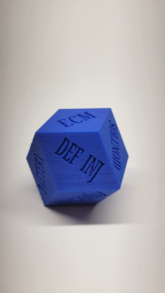 Diagnostic die (gag item)