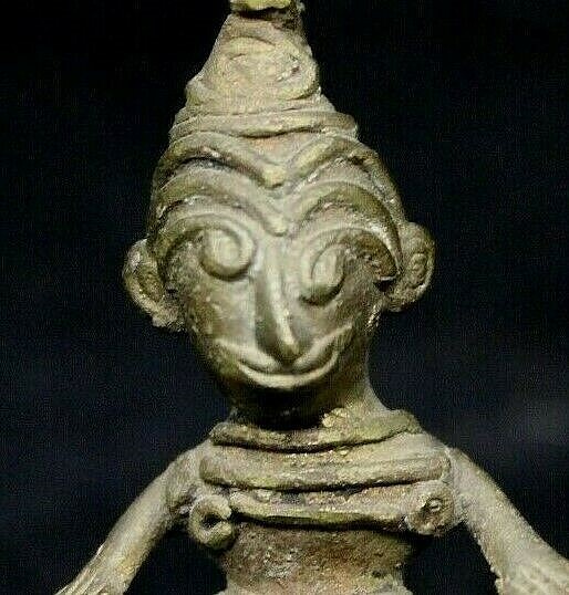 AUTHENTIC 19th CENTURY BRASS HINDU DIETY
