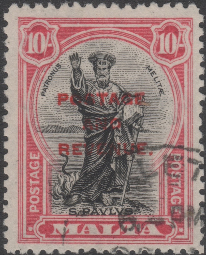 MALTA KGV Scott 166  SG192  Lightly Hinged