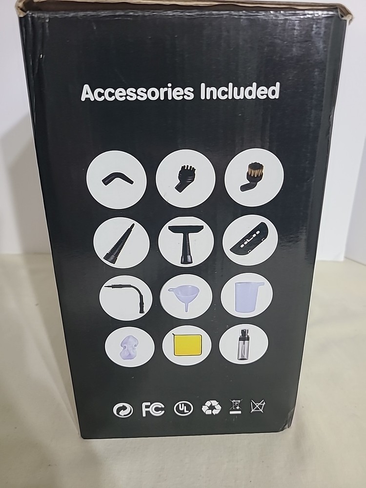Ticyack Handheld Steam Cleaner Multifunctional 12 Accessories