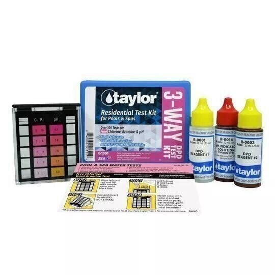 TAYLOR BASIC DPD RESIDENTIAL TEST KIT K-1001-12