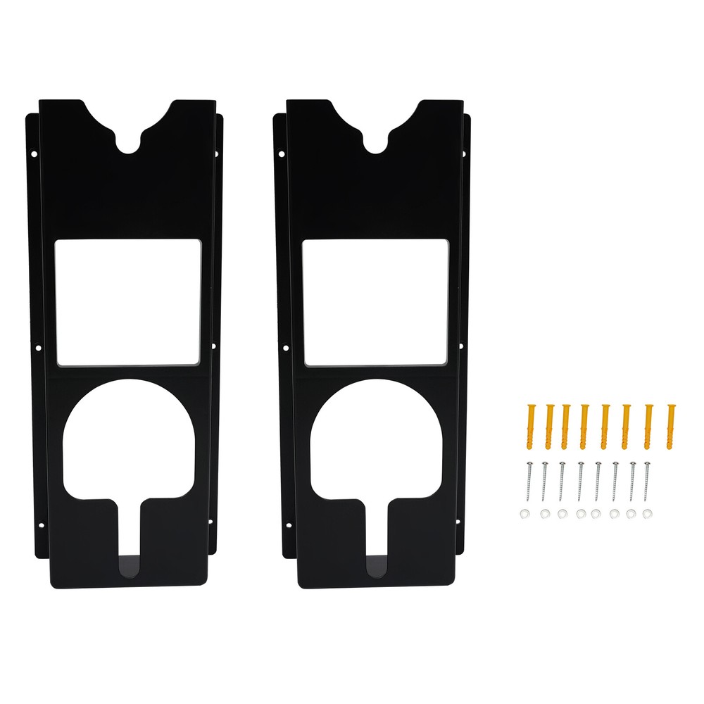 Polisher Holder, Wall-mounted Polisher Holder, 2 PCS Polisher Racks Rectangular