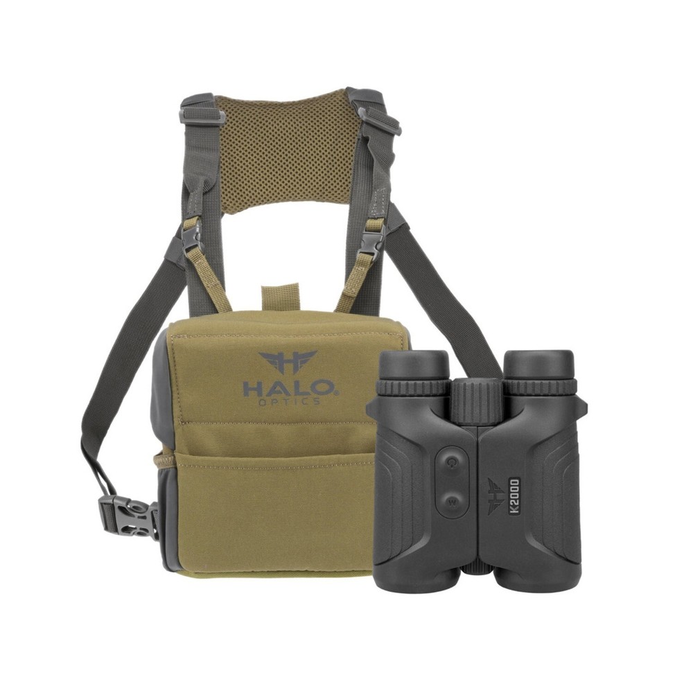 Halo Optics K2000 10x42 Laser Rangefinding Binoculars #HAL-LRFBIN2000