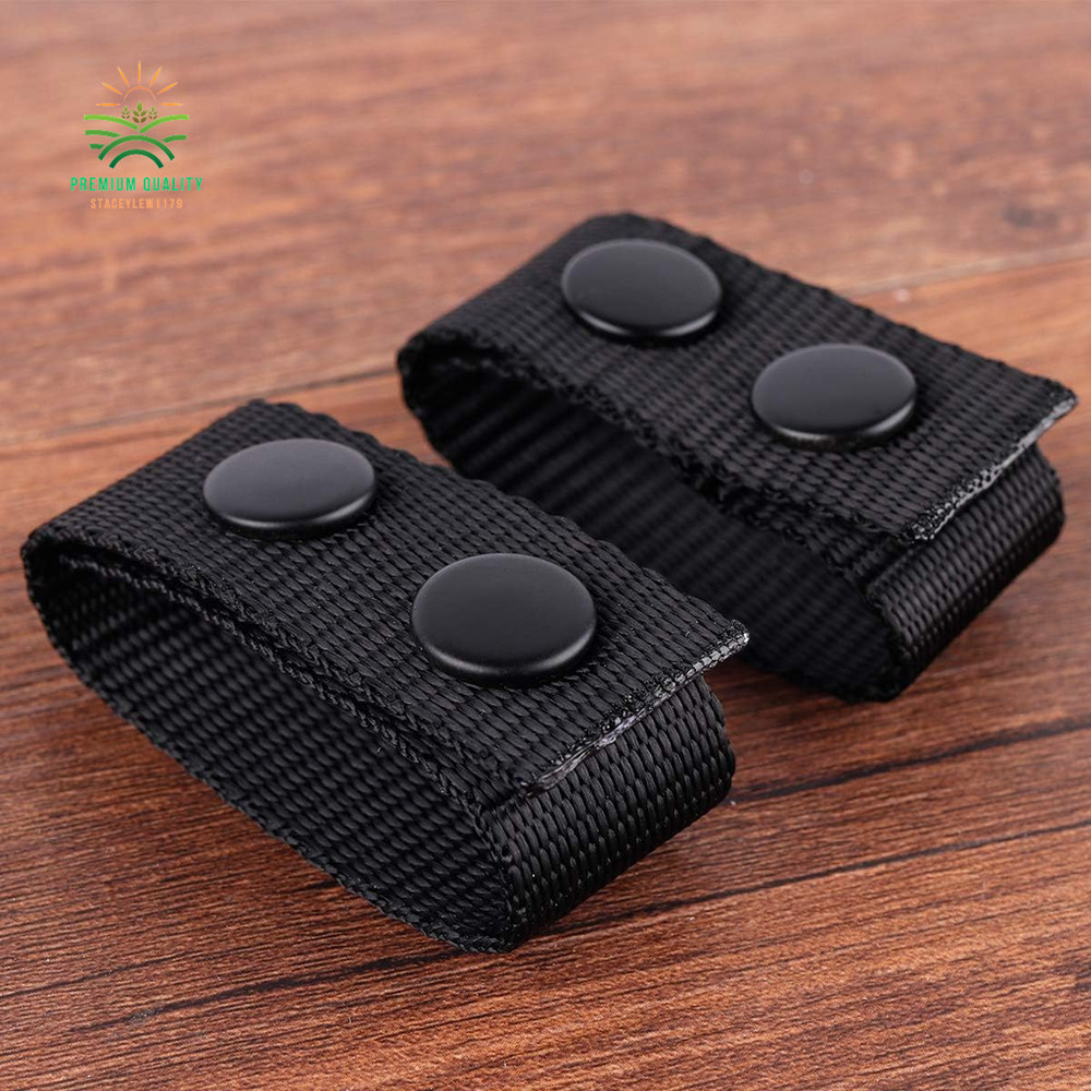 Double Snap Duty Keeper for Tactical Outdoor Belts - Enhanced Security