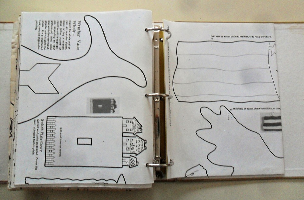 Woodworking Pattern Club 88 Patterns in Binder 1990-1994 Multiple Skill Levels