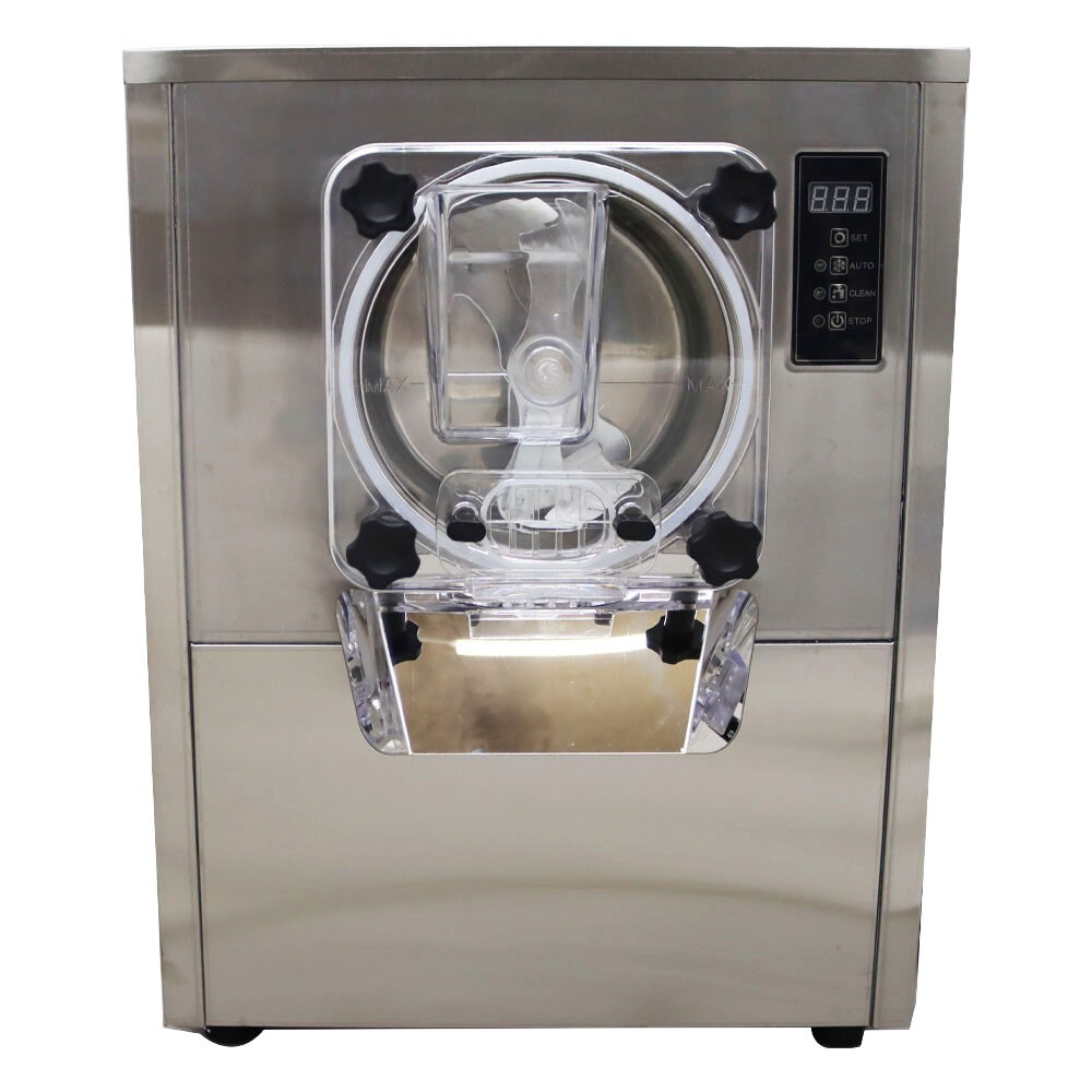 110V 25-30L/h Automatic Desktop Hard Ice Cream Machine Digital Display