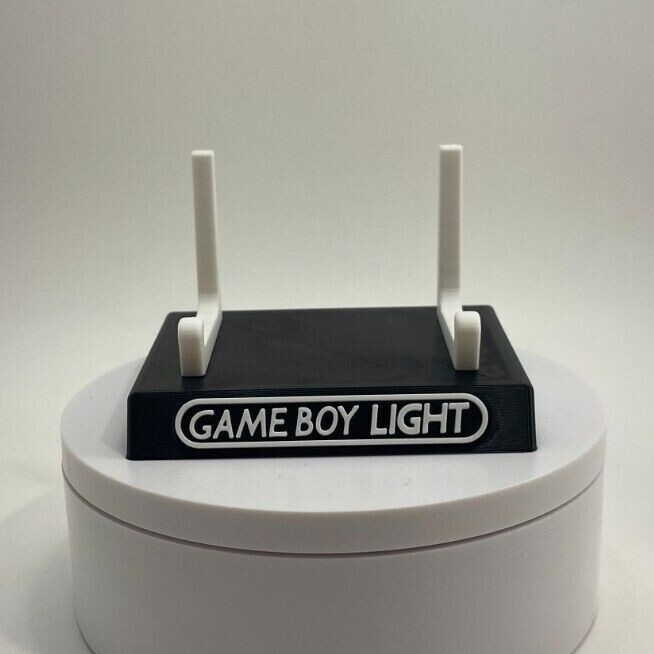 Nintendo Game Boy Light Display/Stand/Holder - DISPLAY ONLY (Customize Colors)