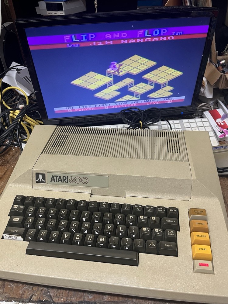 Atari 800 8-bit Computer System Fully Tested 48k