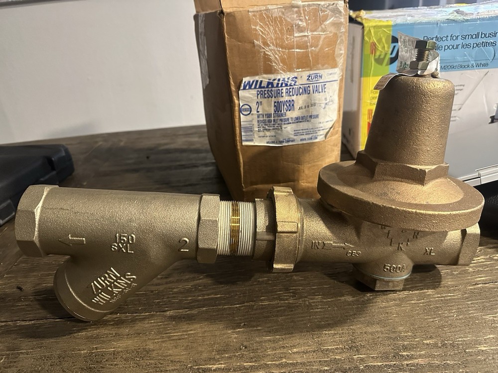 Zurn Wilkins 500XL 2in. 300 psi Cast Bronze FNPT Pressure Reducing Valve