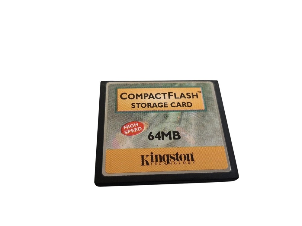 Kingston 64MB CF CompactFlash Memory Card High Speed