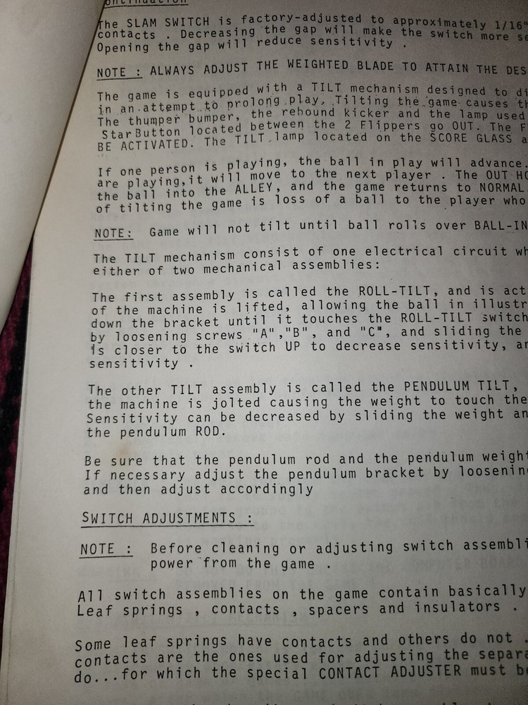 Disco 79 Pinball Schematics & Paperwork Allied Leisure