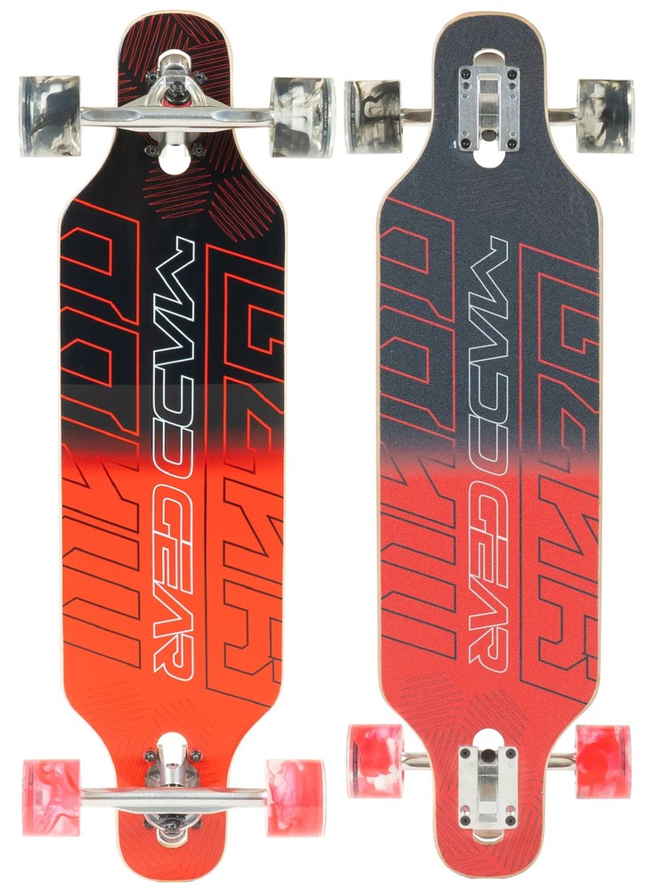 Longboard Drop-Through Cruiser Complete Skateboard